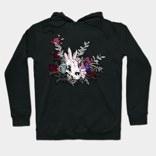 Floral Skull Hoodie